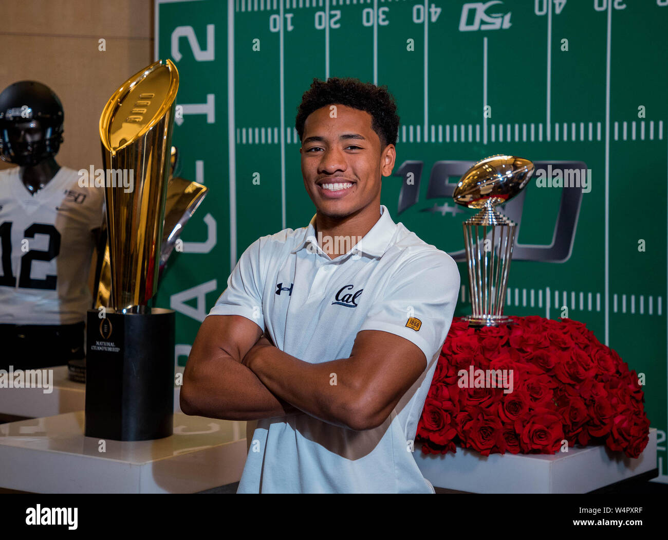 Hollywood, CA. 24th July, 2019. Cal Bears defensive back Camryn Bynum