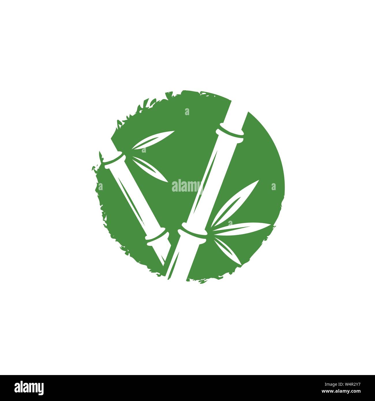 Bamboo Vector Icon Illustration Design Template Stock Vector Image ...