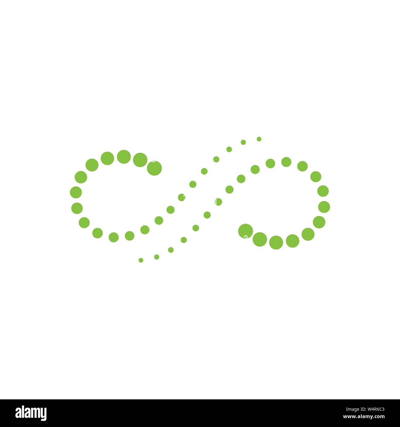 Spine diagnostics symbol logo template vector illustration design Stock Vector