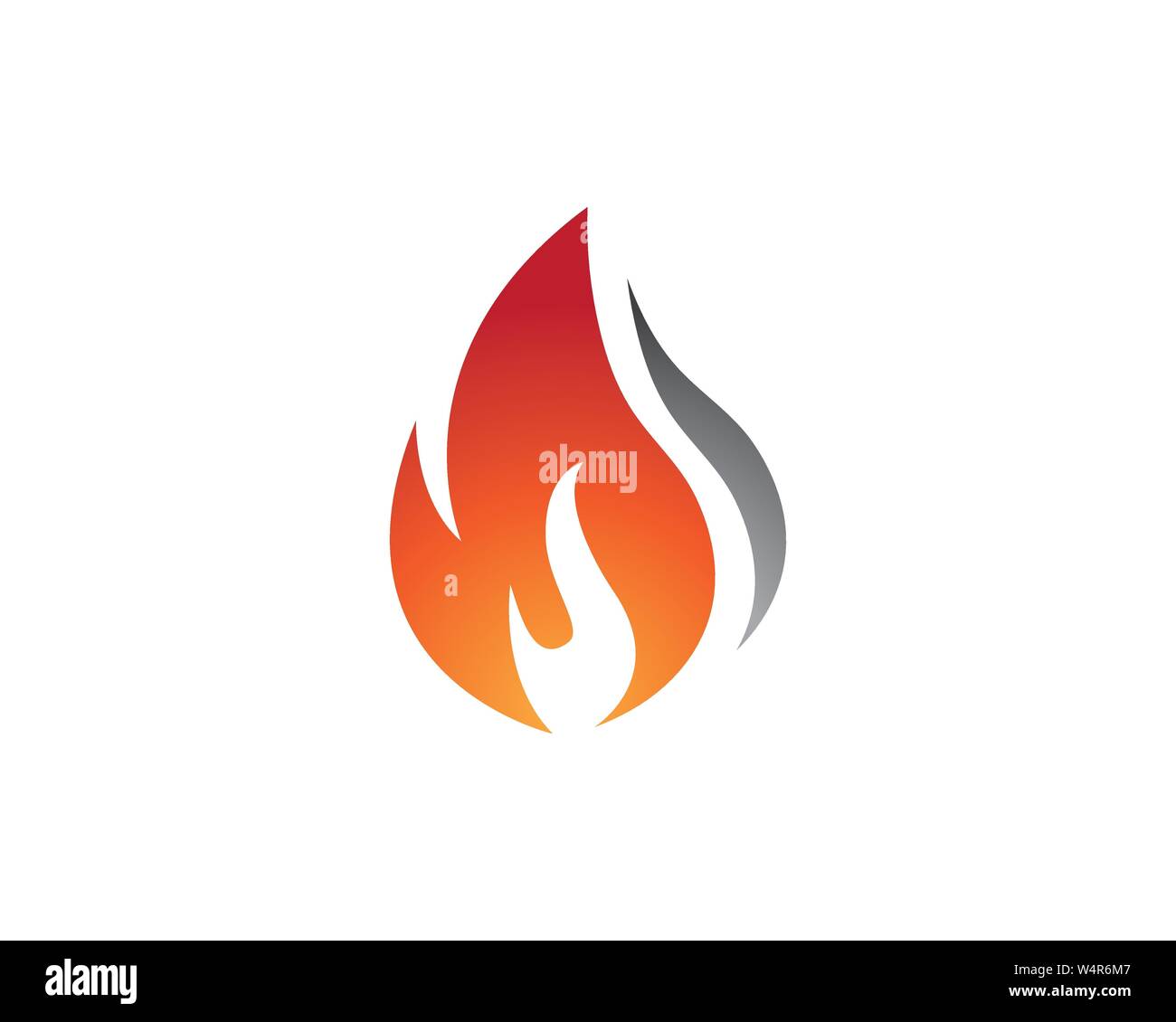 fire flame vector icon design illustration Stock Vector Image & Art - Alamy