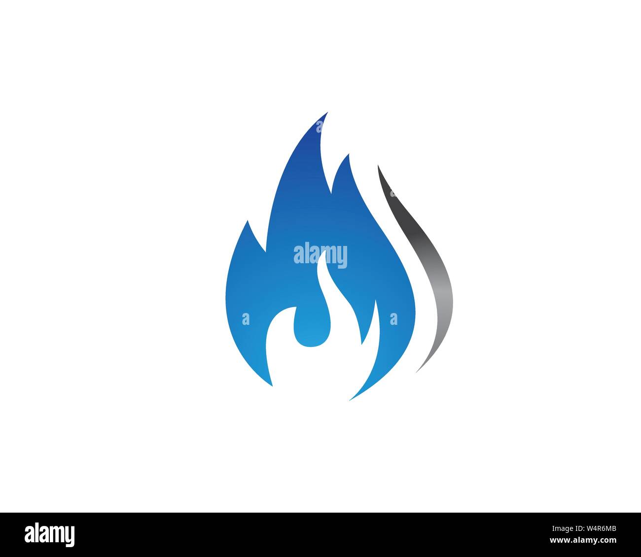 fire flame vector icon design illustration Stock Vector