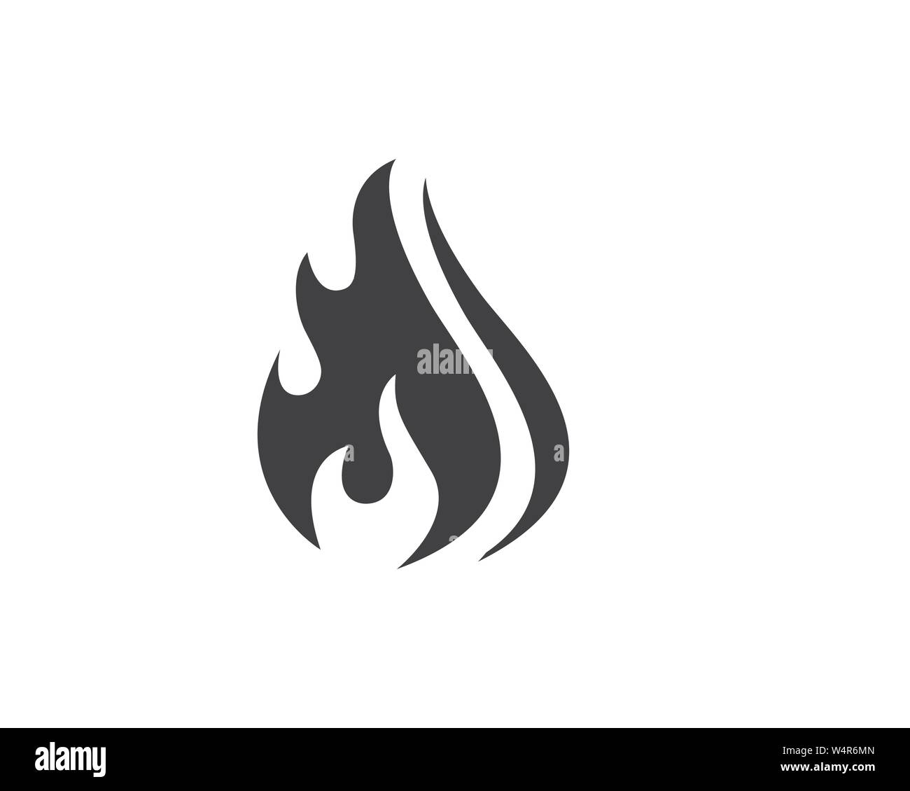 fire flame vector icon design illustration Stock Vector Image & Art - Alamy