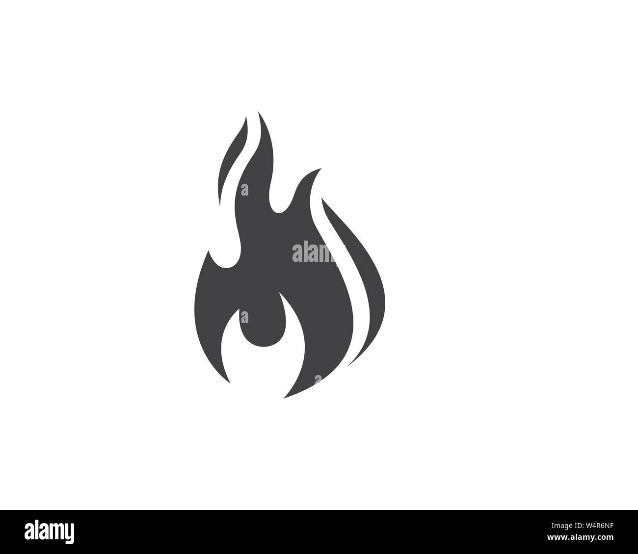 fire flame vector icon design illustration Stock Vector Image & Art - Alamy