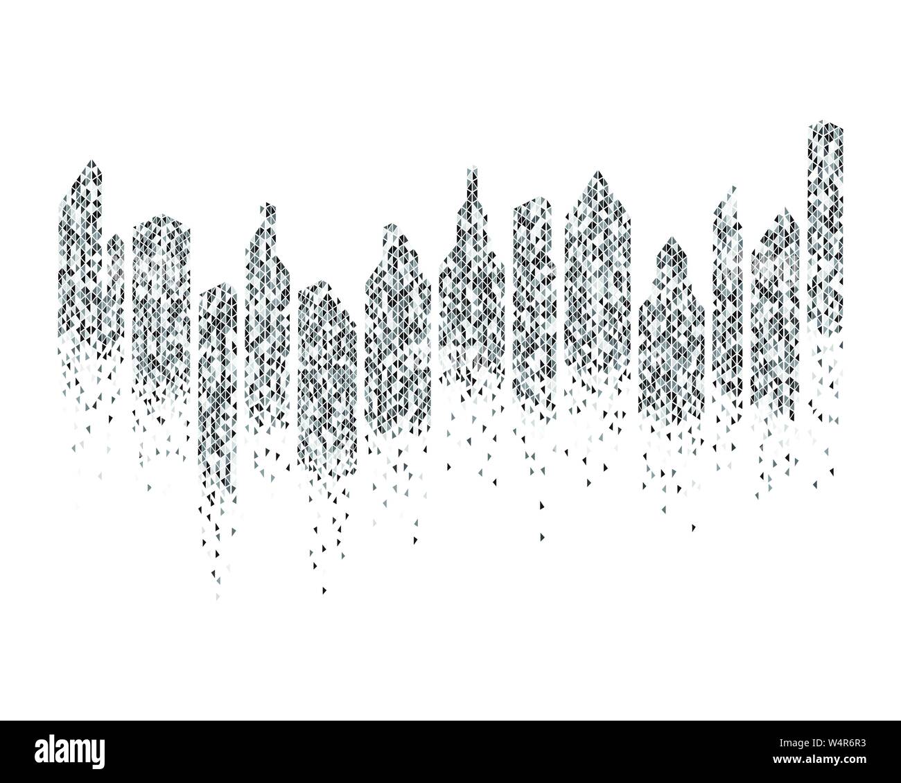 city skyline background vector illustration design Stock Vector