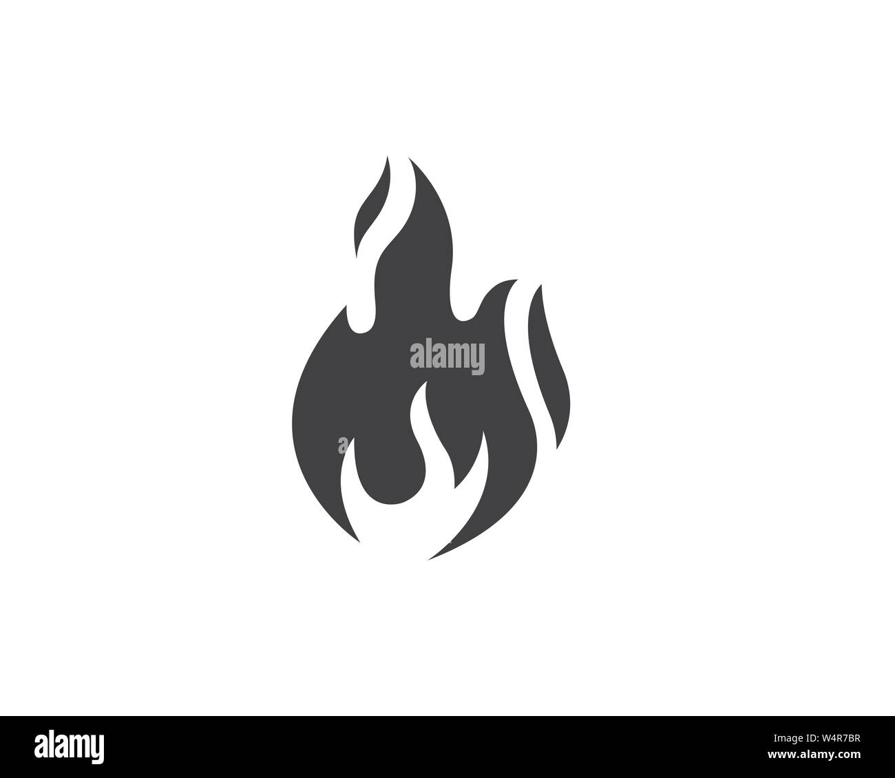fire flame vector icon design illustration Stock Vector Image & Art - Alamy