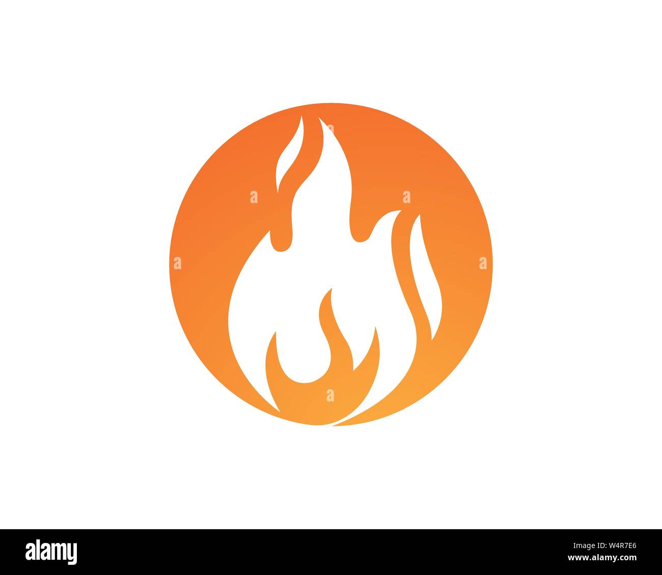 fire flame vector icon design illustration Stock Vector Image & Art - Alamy