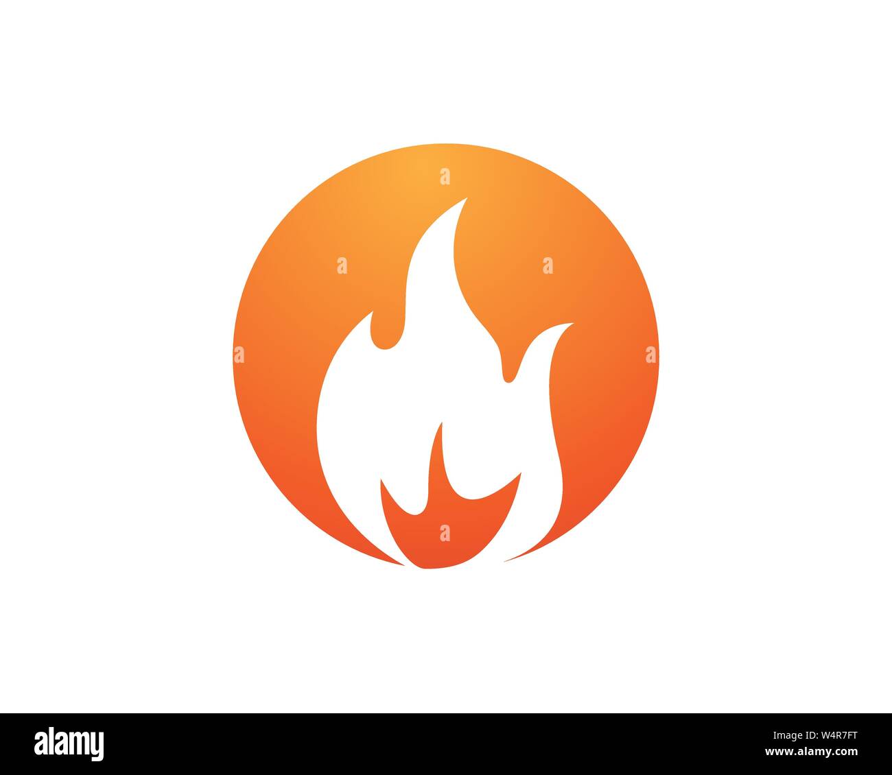 fire flame vector icon design illustration Stock Vector Image & Art - Alamy