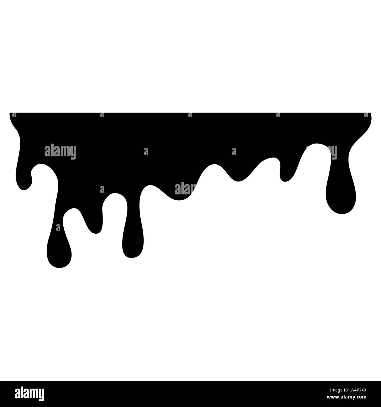 ink drop Vector icon design illustration template Stock Vector Image