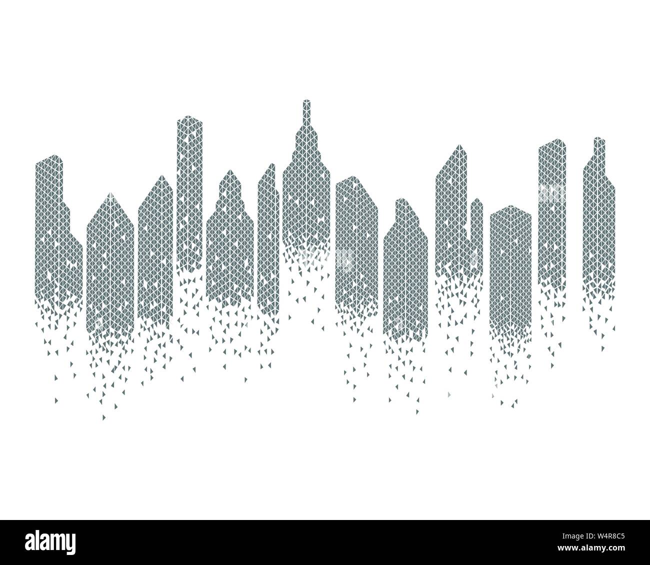 city skyline background vector illustration design Stock Vector Image ...