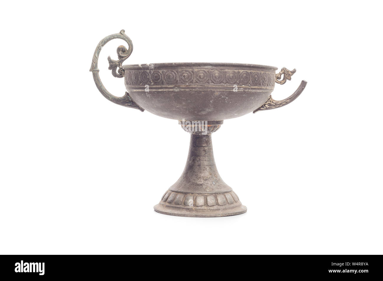 Antique rusted bowl Stock Photo Alamy