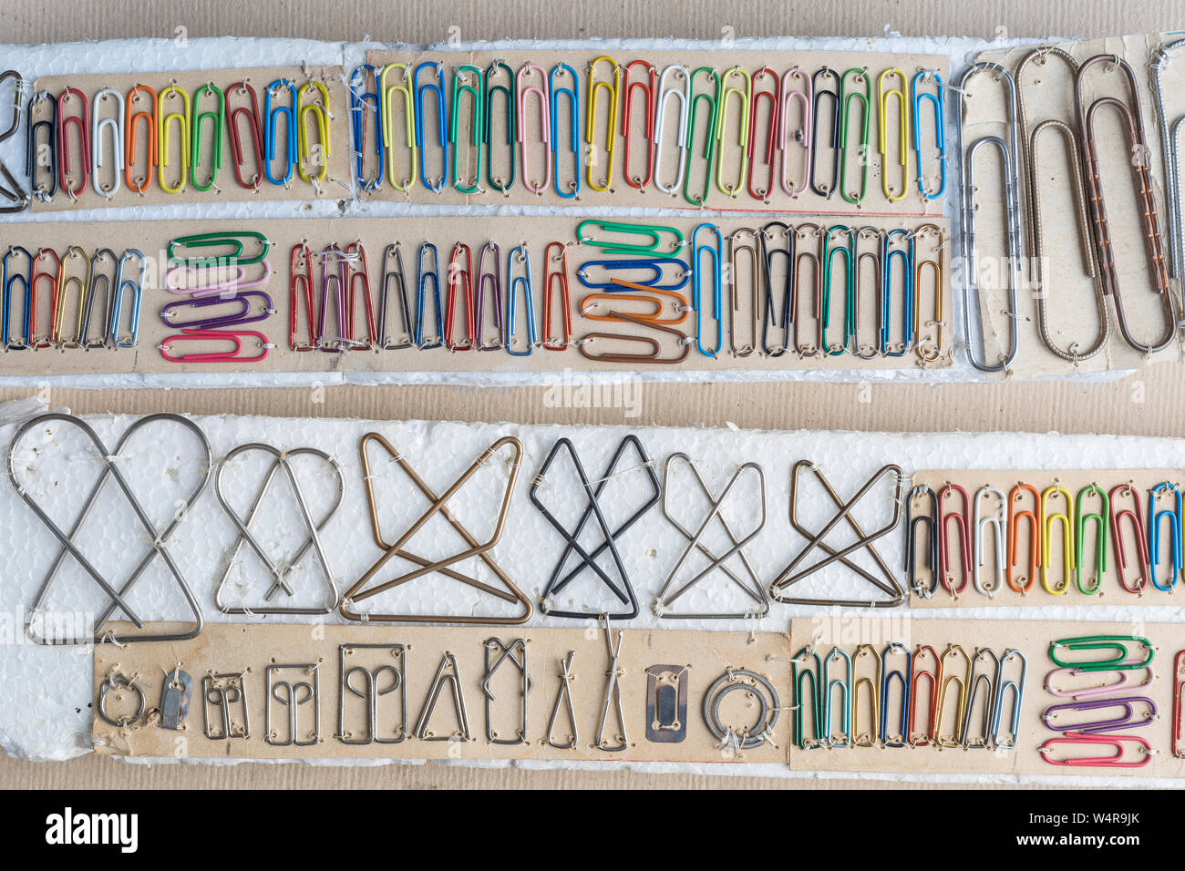 Collection of staples staples Stock Photo Alamy