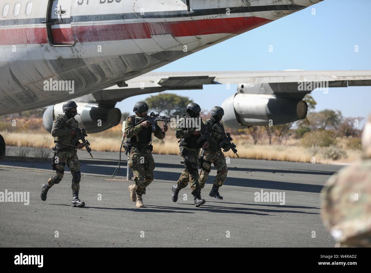 Botswana defense force hi-res stock photography and images - Alamy