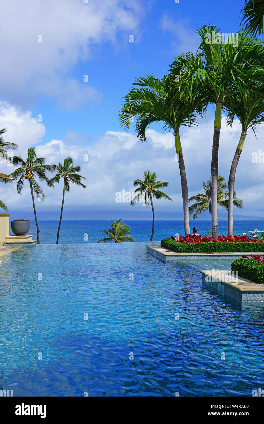 MAUI, HI 4 APR 2018 The Four Seasons Maui is a luxury resort located