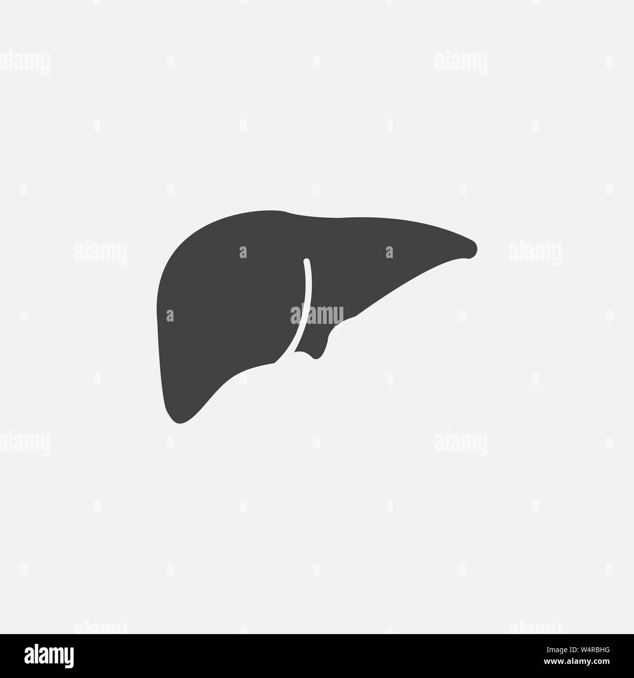 Liver logo design hi-res stock photography and images - Alamy
