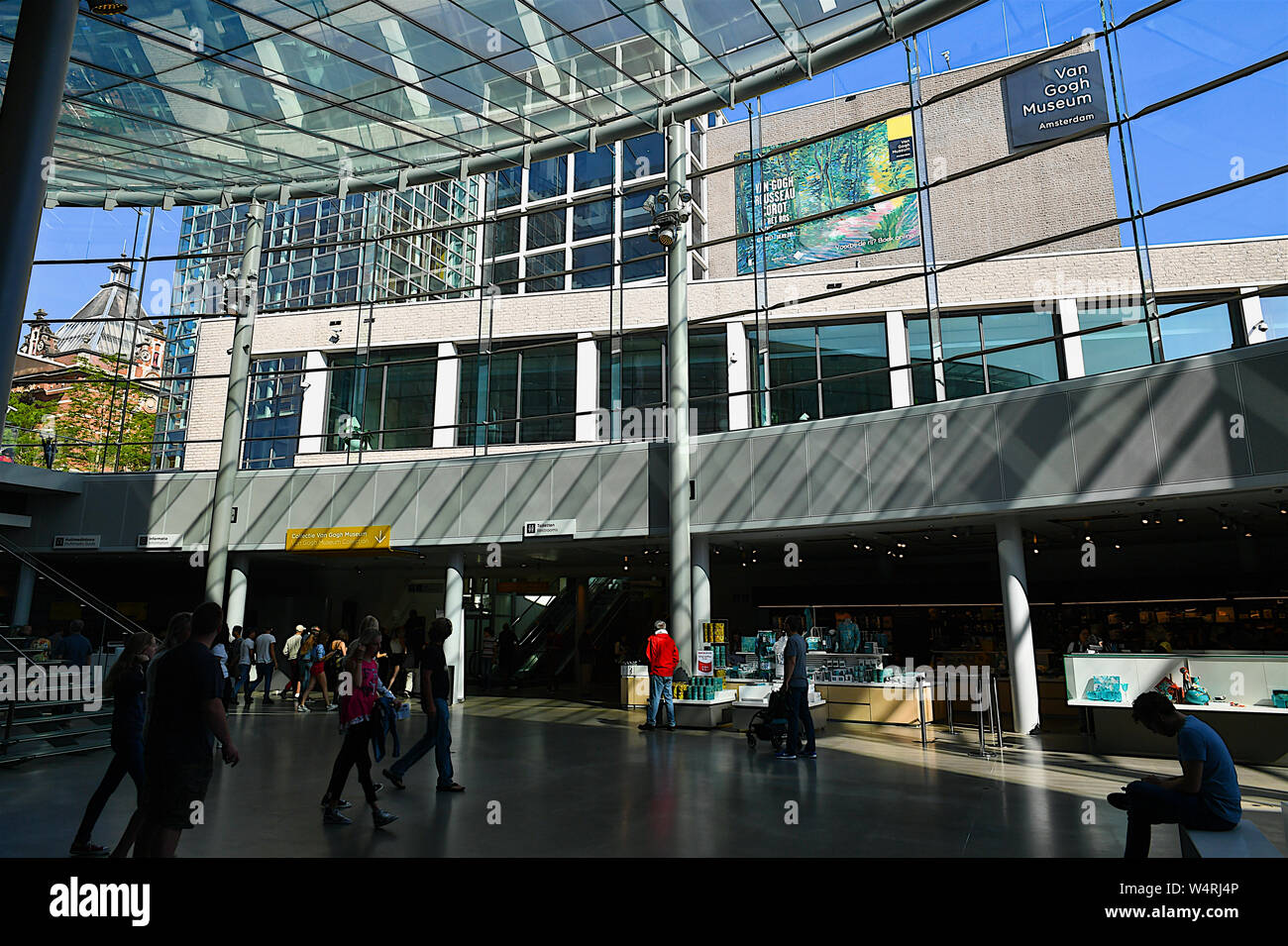 View of Van Gogh museum Stock Photo - Alamy