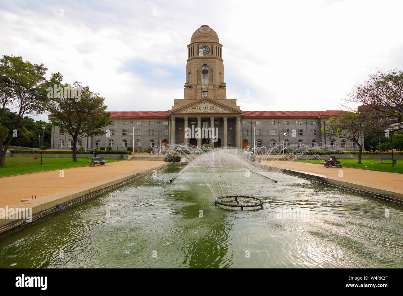 Tshwane City Hall On Pretorius Square Pretoria South Africa Stock