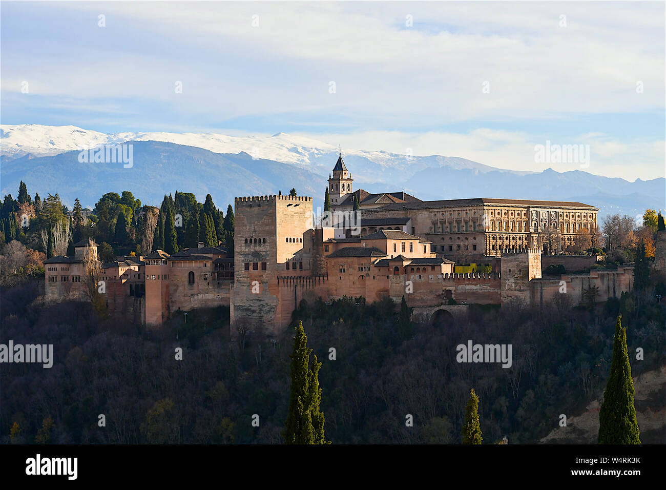 Alhambra, Granada, Andalusia, Spain Stock Photo