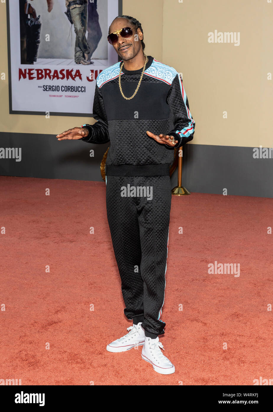 Los Angeles, CA - July 22, 2019: Snoop Dogg attends The Los Angeles Premiere Of  'Once Upon a Time in Hollywood' held at TCL Chinese Theatre Stock Photo