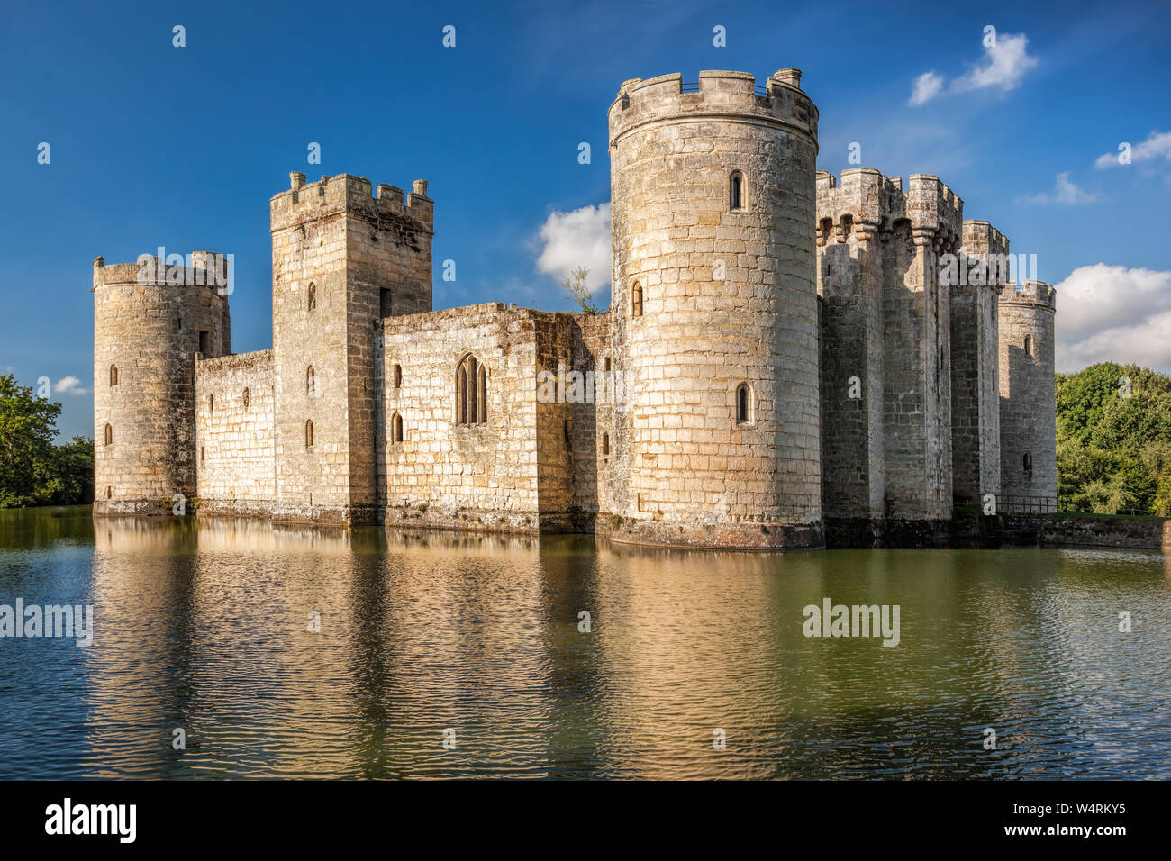 Historic Bodiam Castle In East Sussex England Stock Photo Alamy Historic Bodiam Castle In East Sussex England Stock Photo Alamy