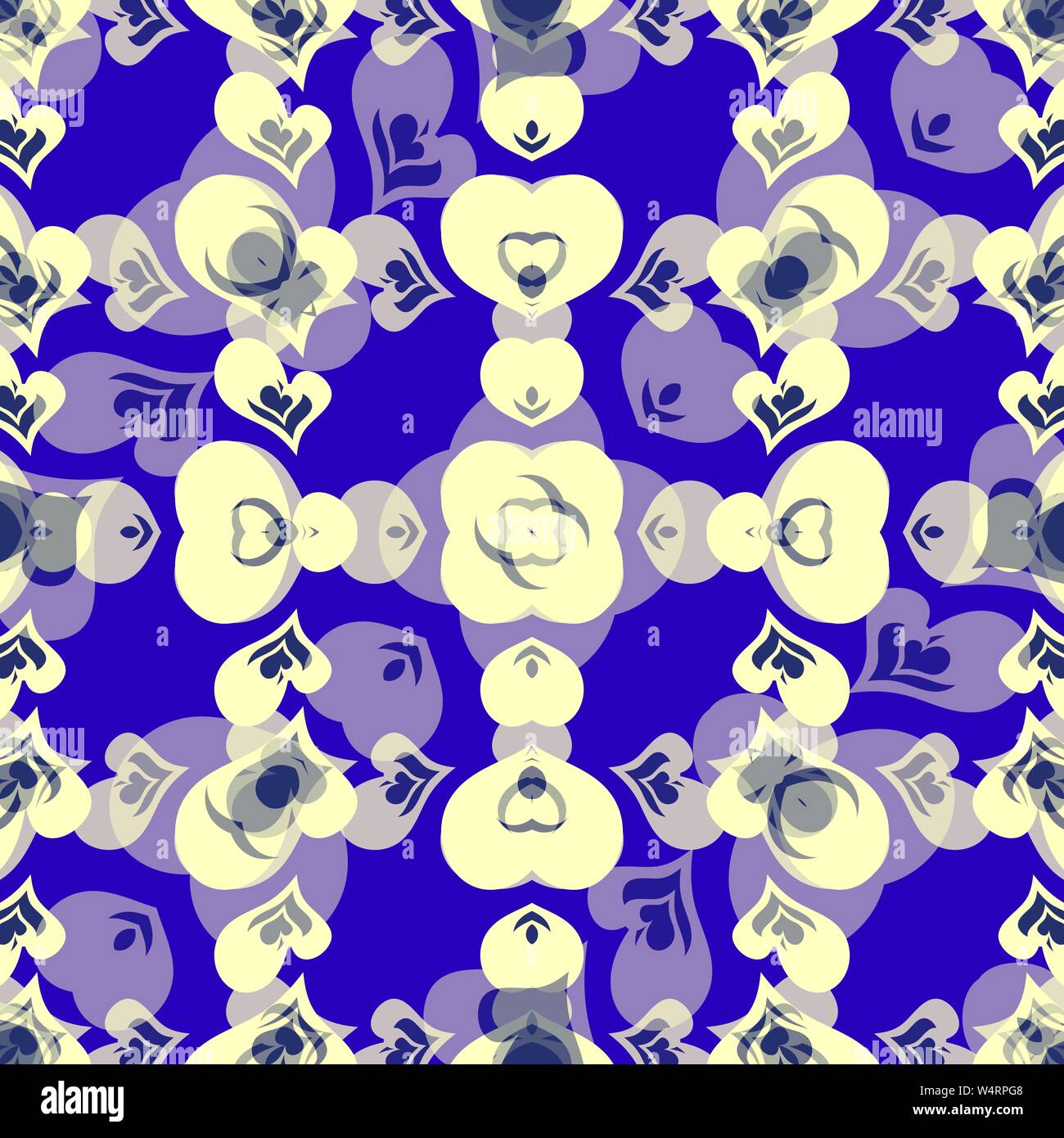abstract colored objects vector wallpaper Stock Vector