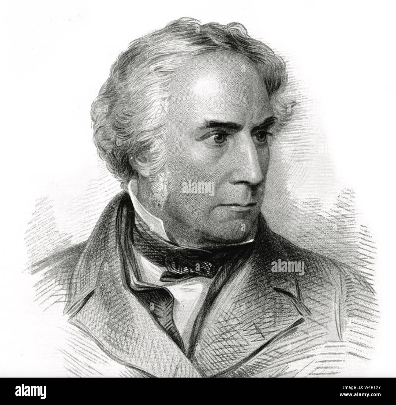 WILLIAM HAMILTON, 9th Baronet (1788-1856) Scottish metaphysician,logician, Stock Photo