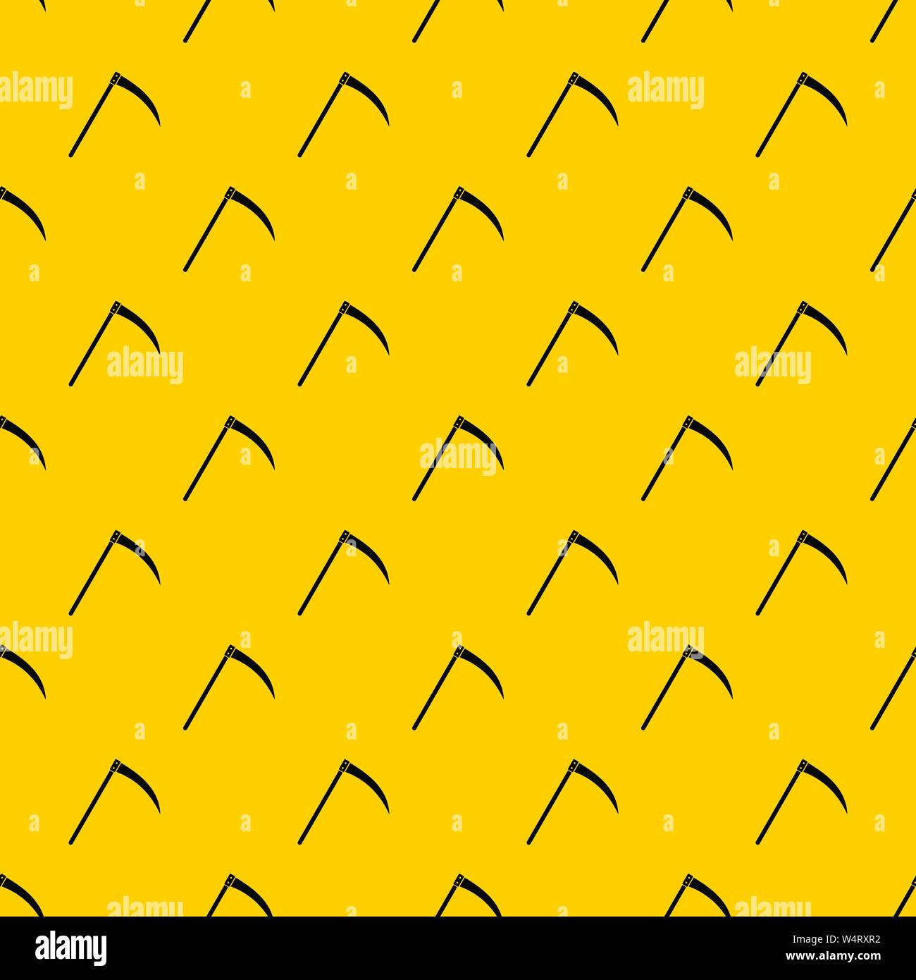 Scythe pattern vector Stock Vector