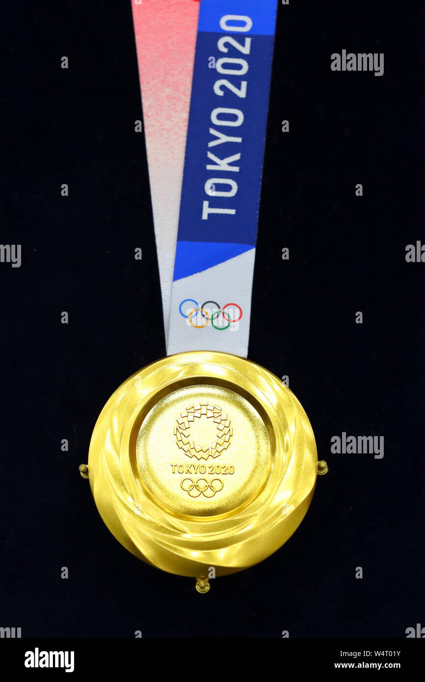 Gold Medal July 25 2019 The Tokyo Organizing Committee Of The Olympic And Paralympic Games Unveils