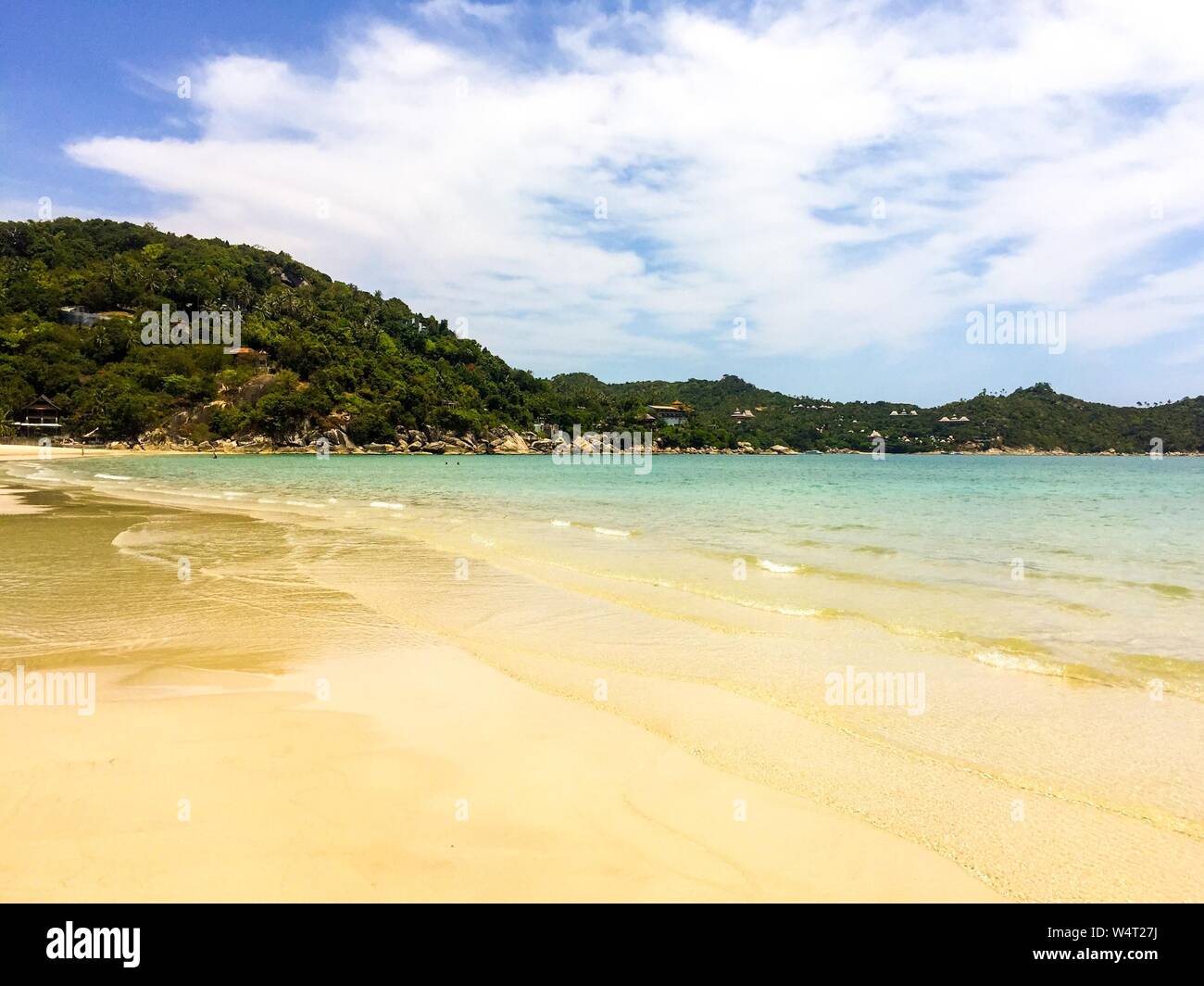Tropical Beach, Koh Phangan, Thailand Stock Photo