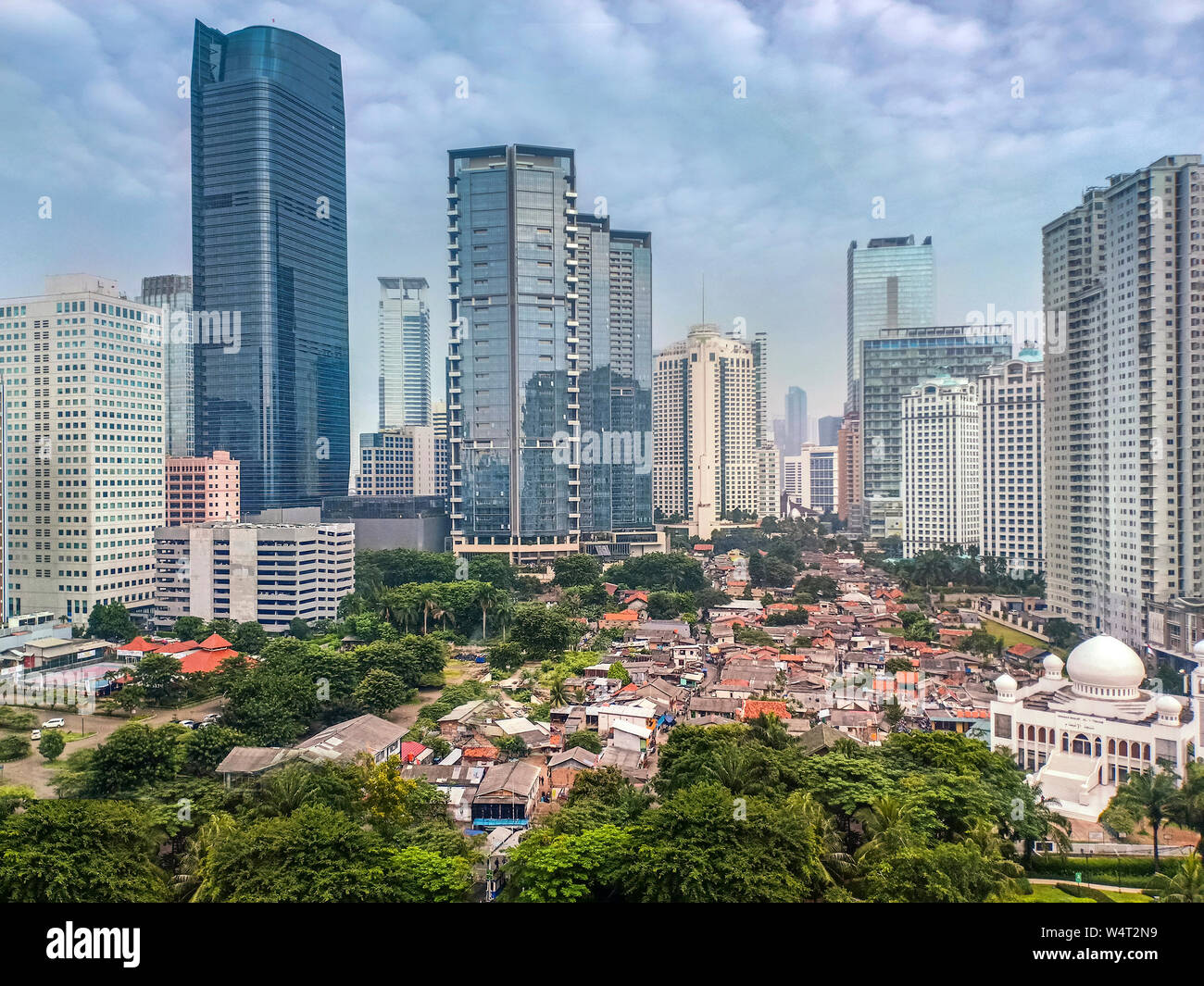 Cityscape, Jakarta, Indonesia Stock Photo