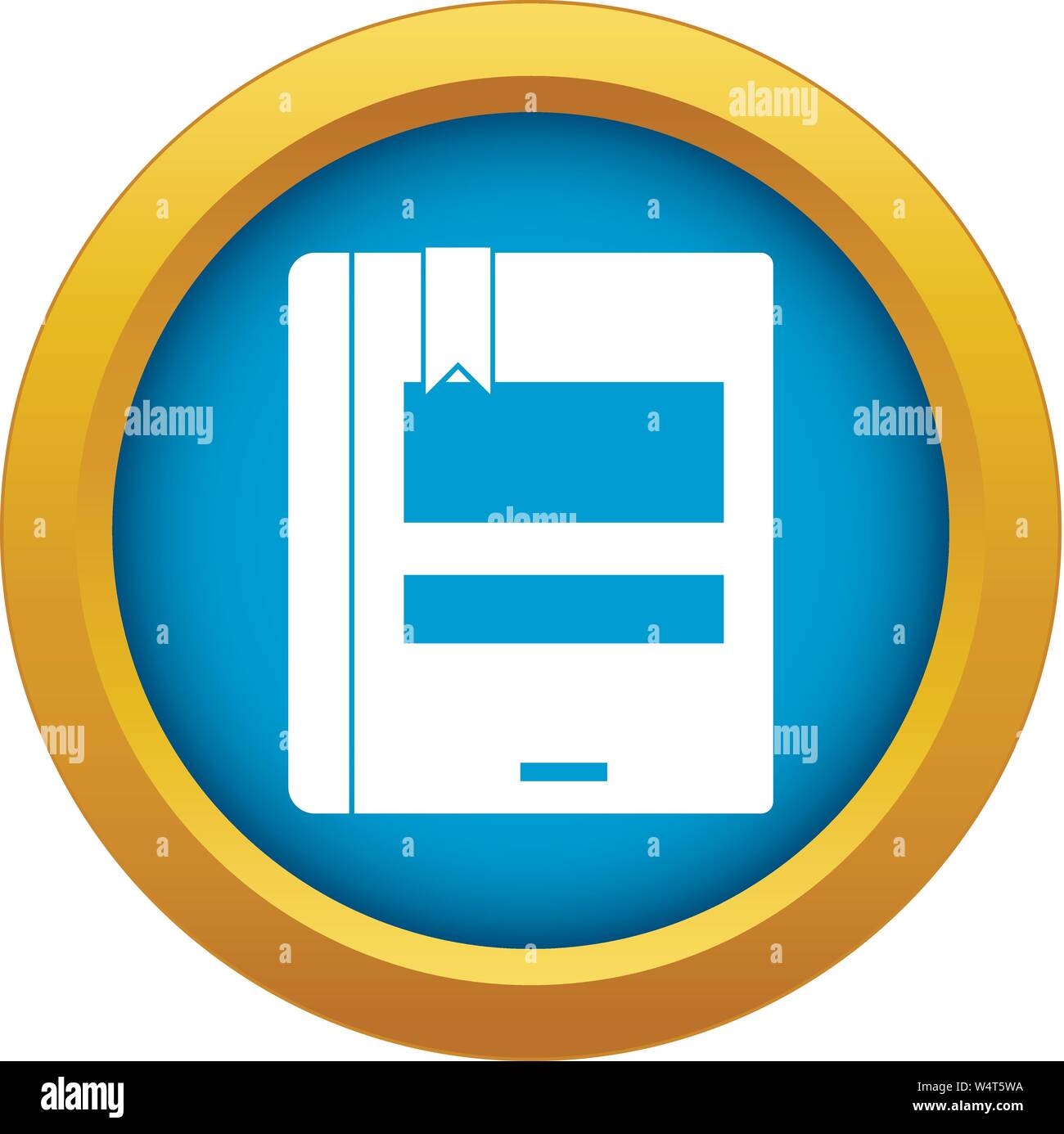 Globe icon blue vector isolated Stock Vector Image & Art - Alamy
