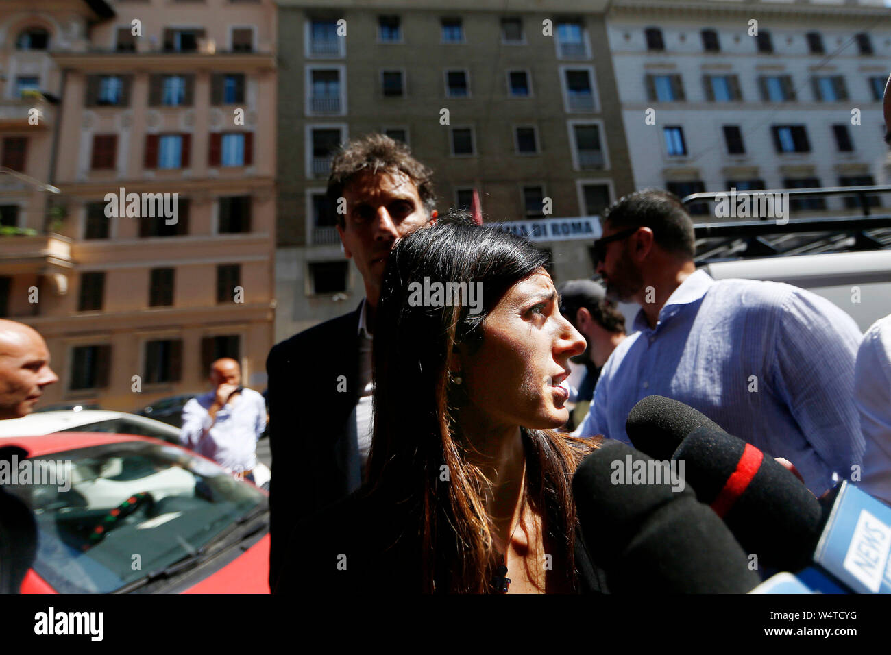 Roma, Italia. 25th July, 2019. Foto Cecilia Fabiano Credit: LaPresse/Alamy Live News Stock Photo