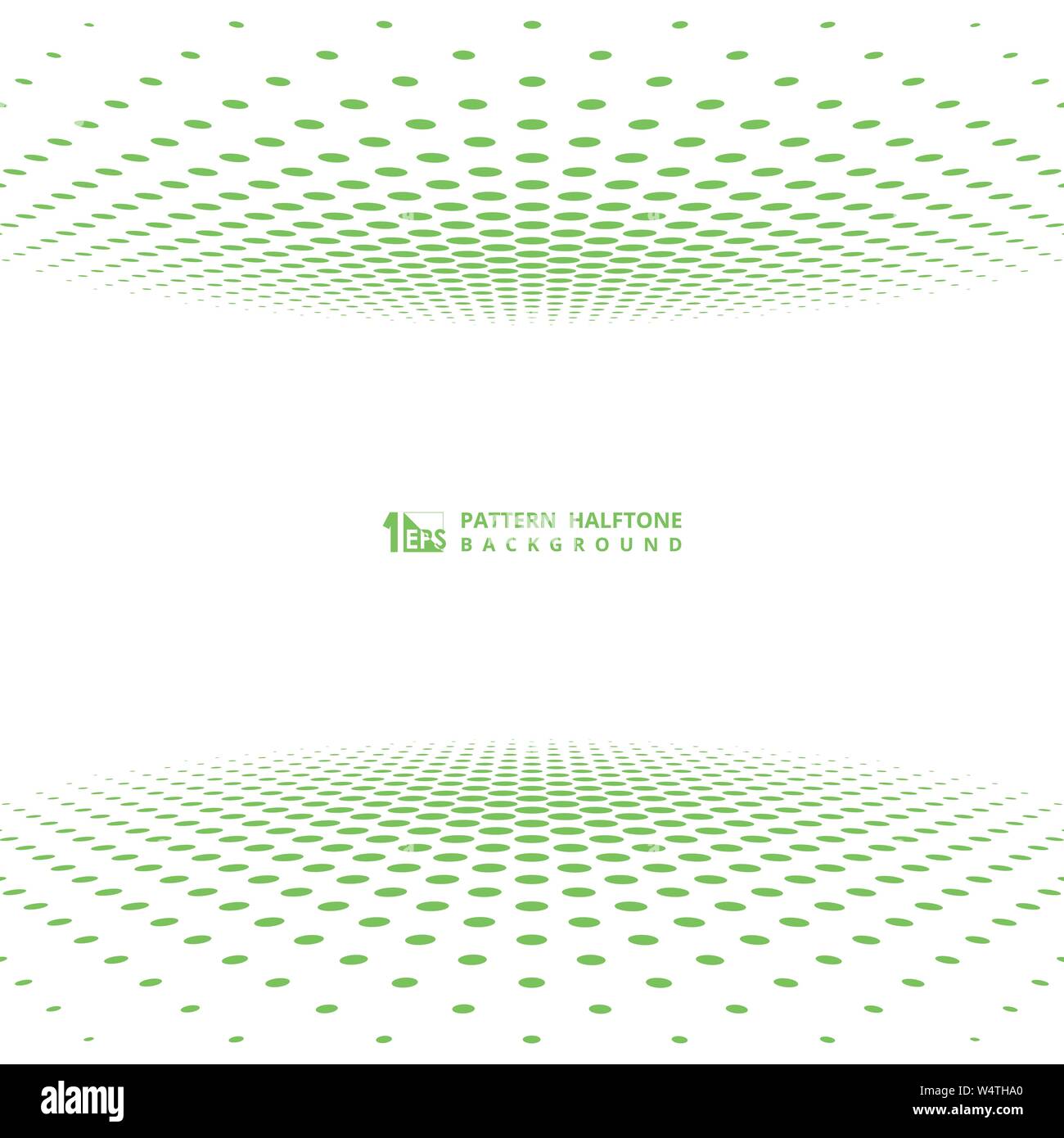 Abstract green halftone cover design decoration. You can use for ad, poster, cover design, artwork, template. illustration vector eps10 Stock Vector