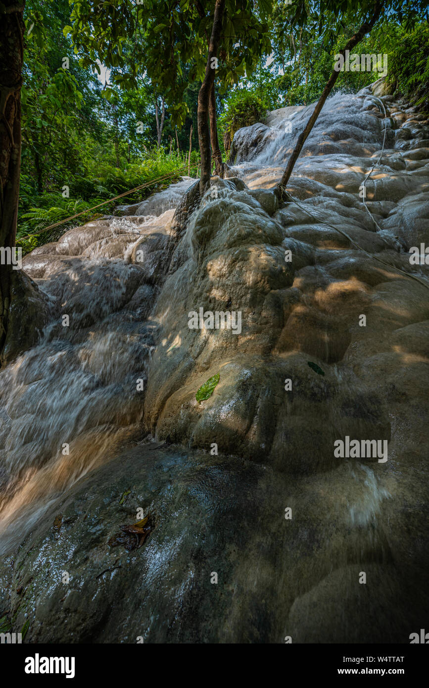 Bua tong sticky waterfalls hi-res stock photography and images - Alamy