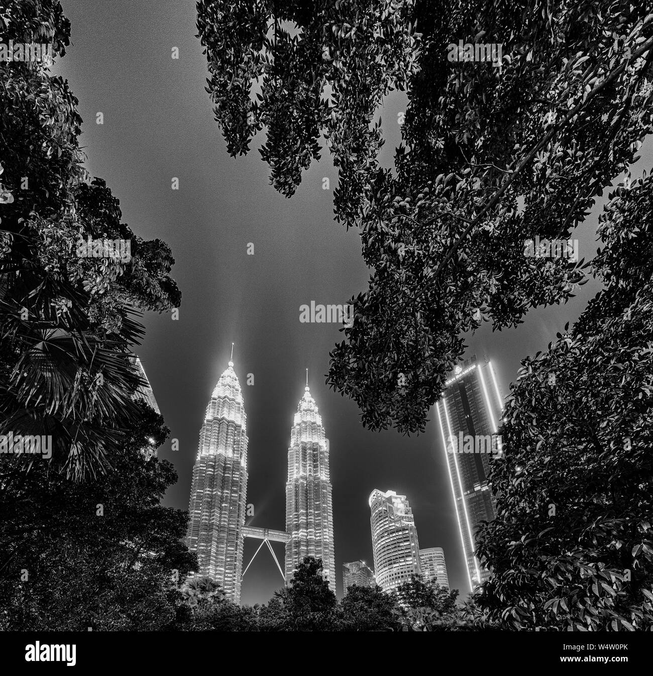 Klcc city Black and White Stock Photos & Images - Alamy