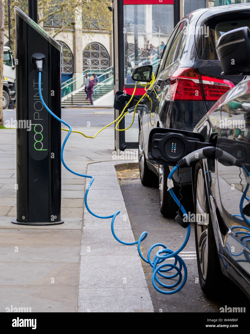 Electric car charge points hires stock photography and images Alamy