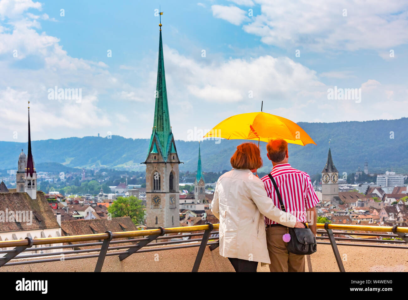 zurich-the-largest-city-in-switzerland-stock-photo-alamy