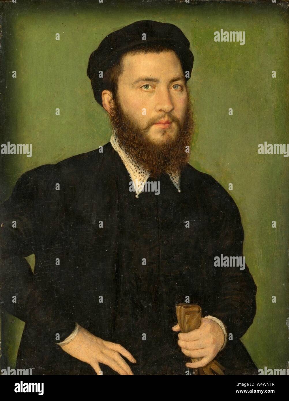 Corneille de Lyon Portrait of a Man Stock Photo Alamy