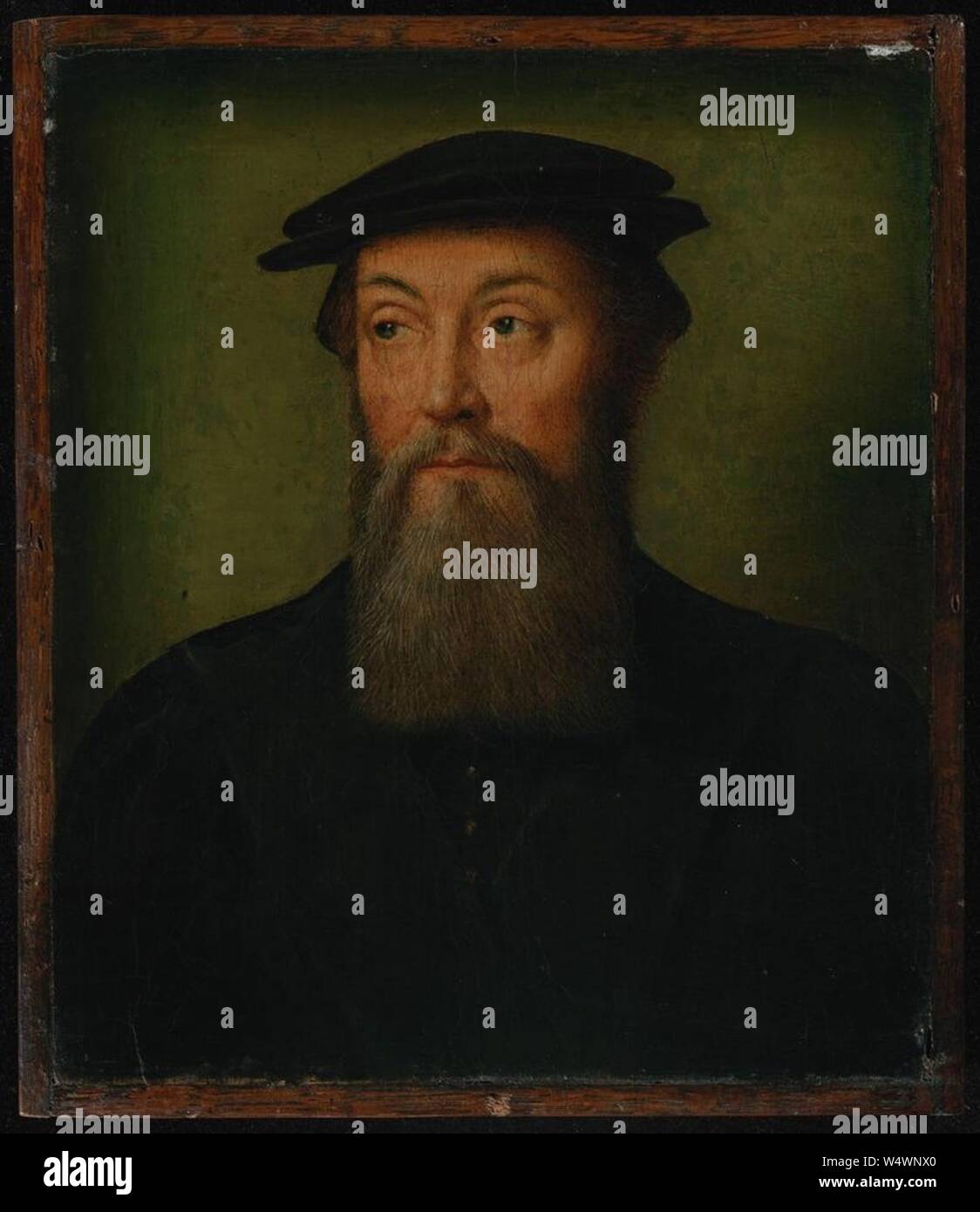 Corneille de Lyon (style) Portrait of a Man Stock Photo Alamy