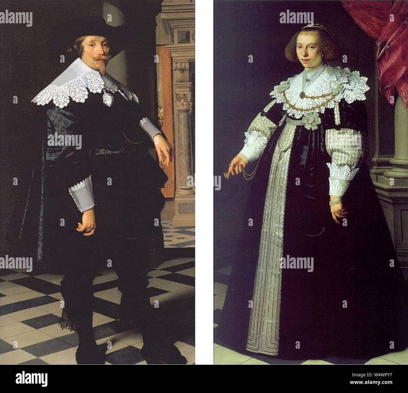 Cornelis de Graeff und Catharina Hooft (II Stock Photo Alamy