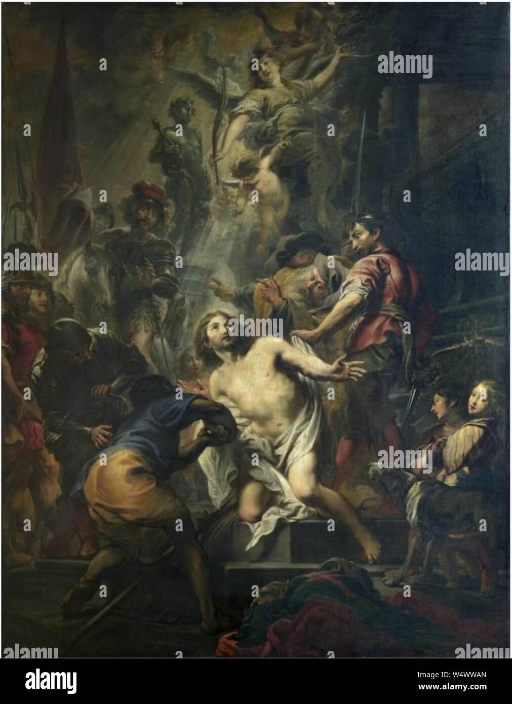 Cornelis Schut - The Beheading of St George Stock Photo - Alamy