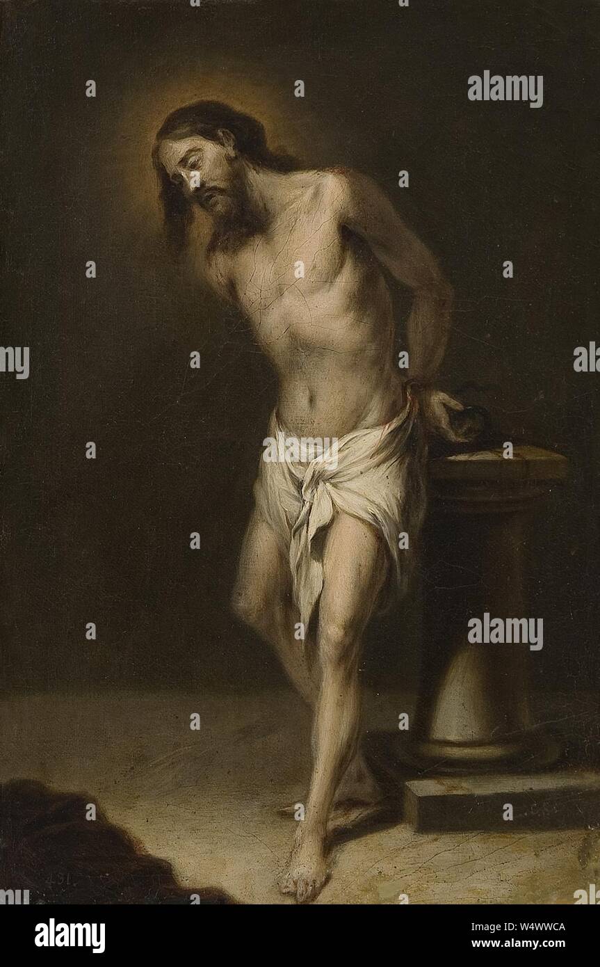 Cornelis Schut III Christ Tied to a Pillar Stock Photo Alamy