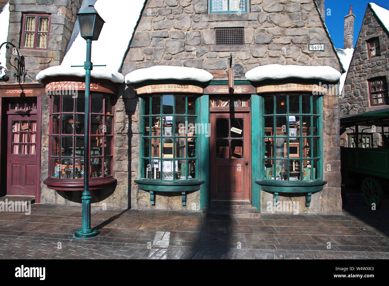 Harry Potter in Universal Studio Park in Los Angeles, USA Stock Photo
