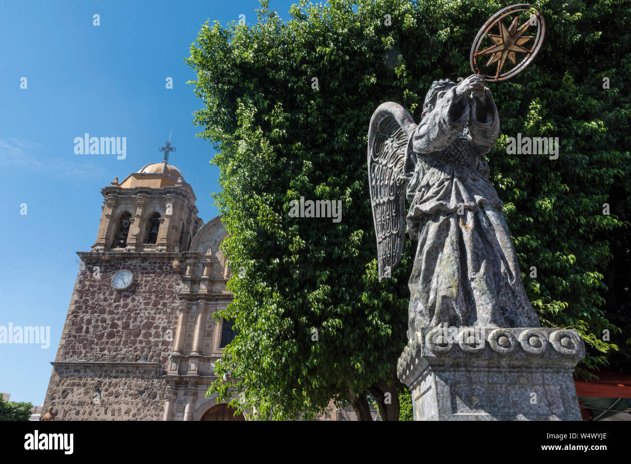 Santiago Apostol Church in Tequila, Jalisco Stock Photo Alamy