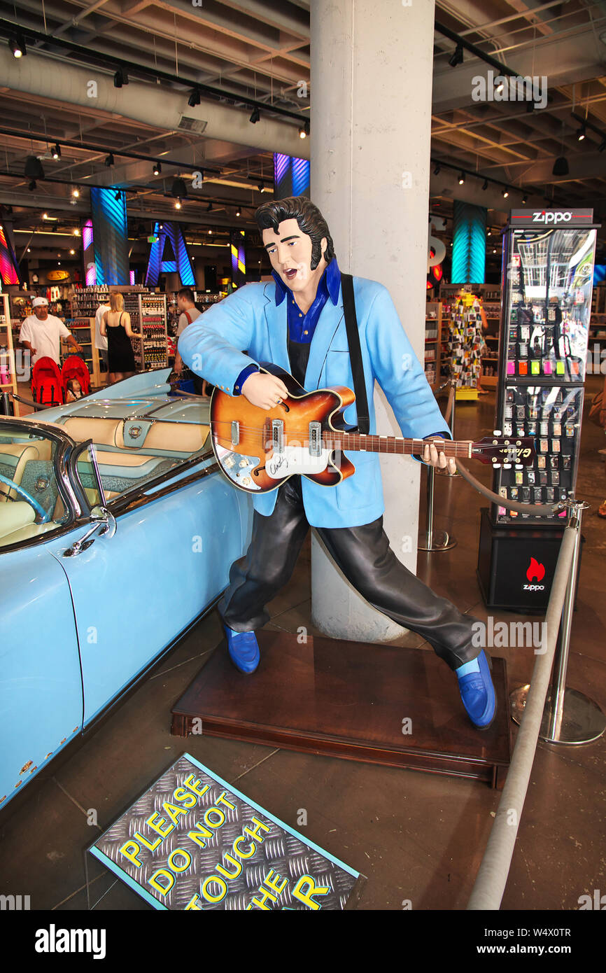 Alley of stars in Hollywood, Los Angeles, California, USA Stock Photo