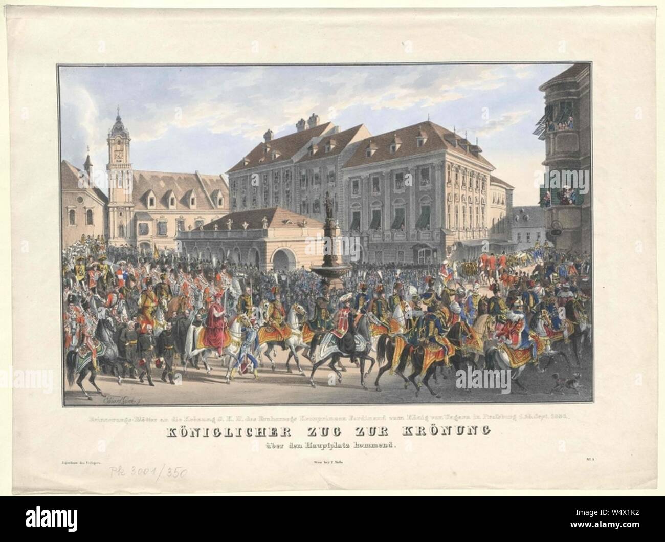 Coronation parade of the Coronation of Archduke Ferdinand of Austria as