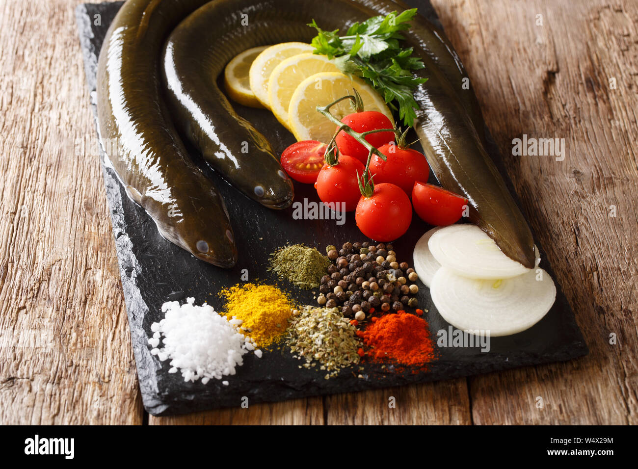 Freshly caught fish spices hi-res stock photography and images - Alamy