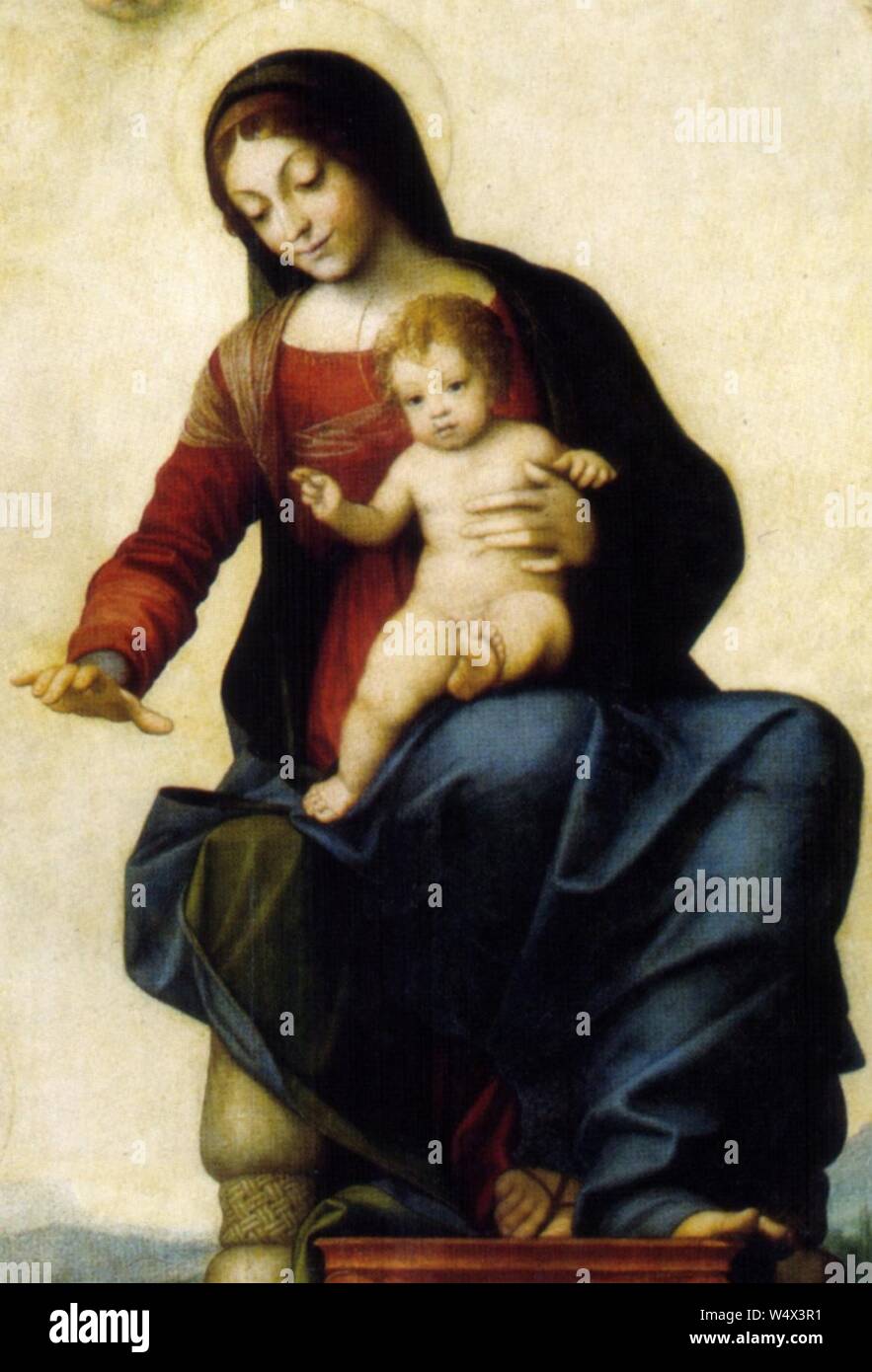Correggio, madonna di s. francesco 01 Stock Photo Alamy