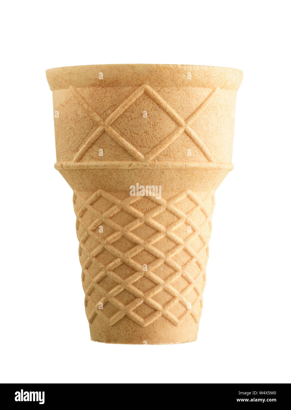 ice cream cone isolated on white background Stock Photo - Alamy