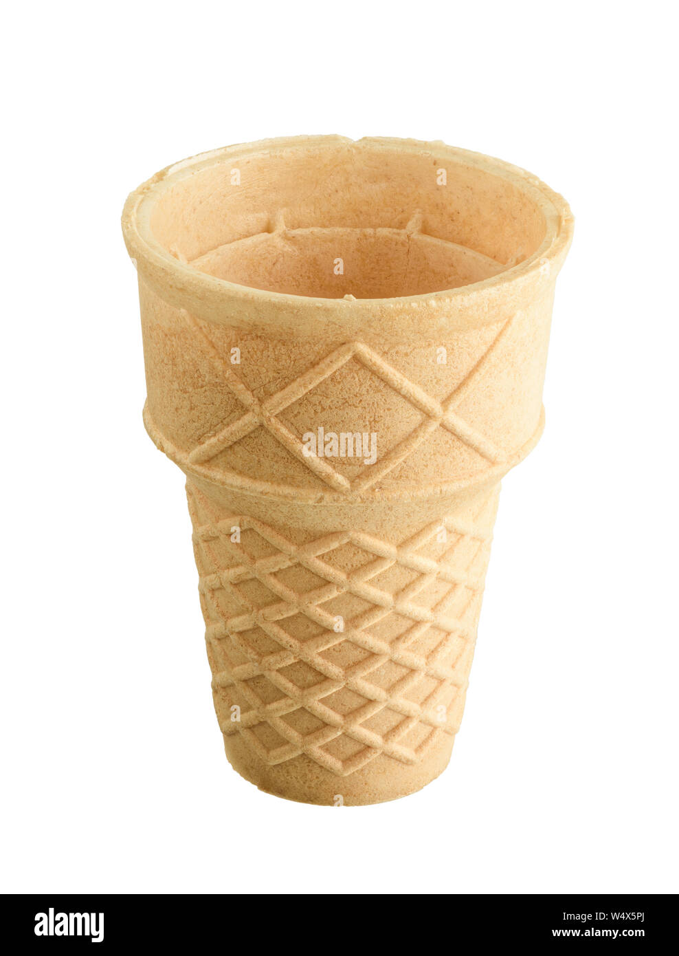 ice cream cone isolated on white background Stock Photo - Alamy