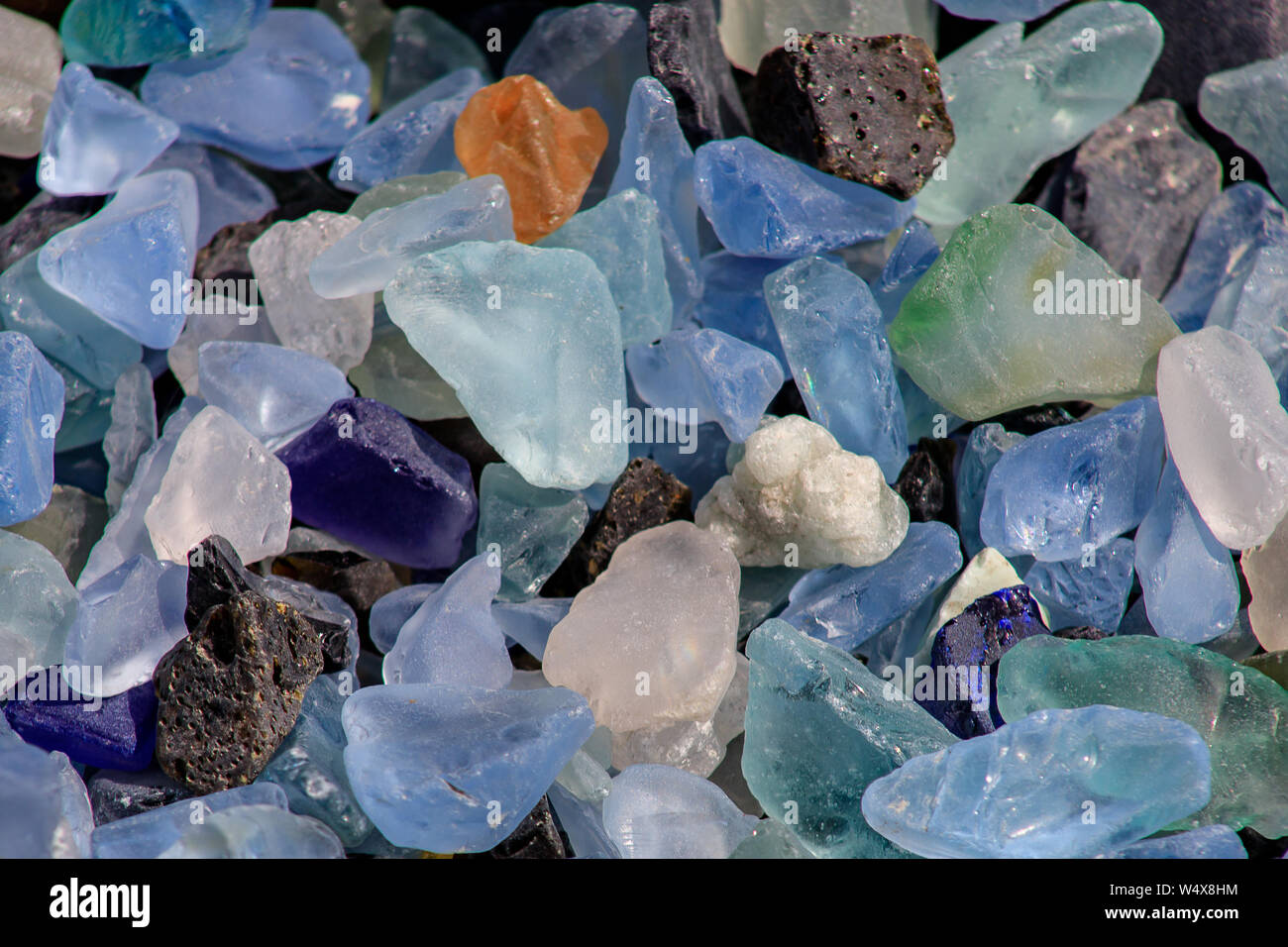 Multi Colored Stones Colored Background Colorful Decorative